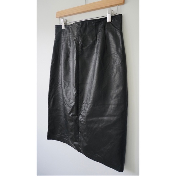 LEATHER SKIRT - Picture 5 of 11